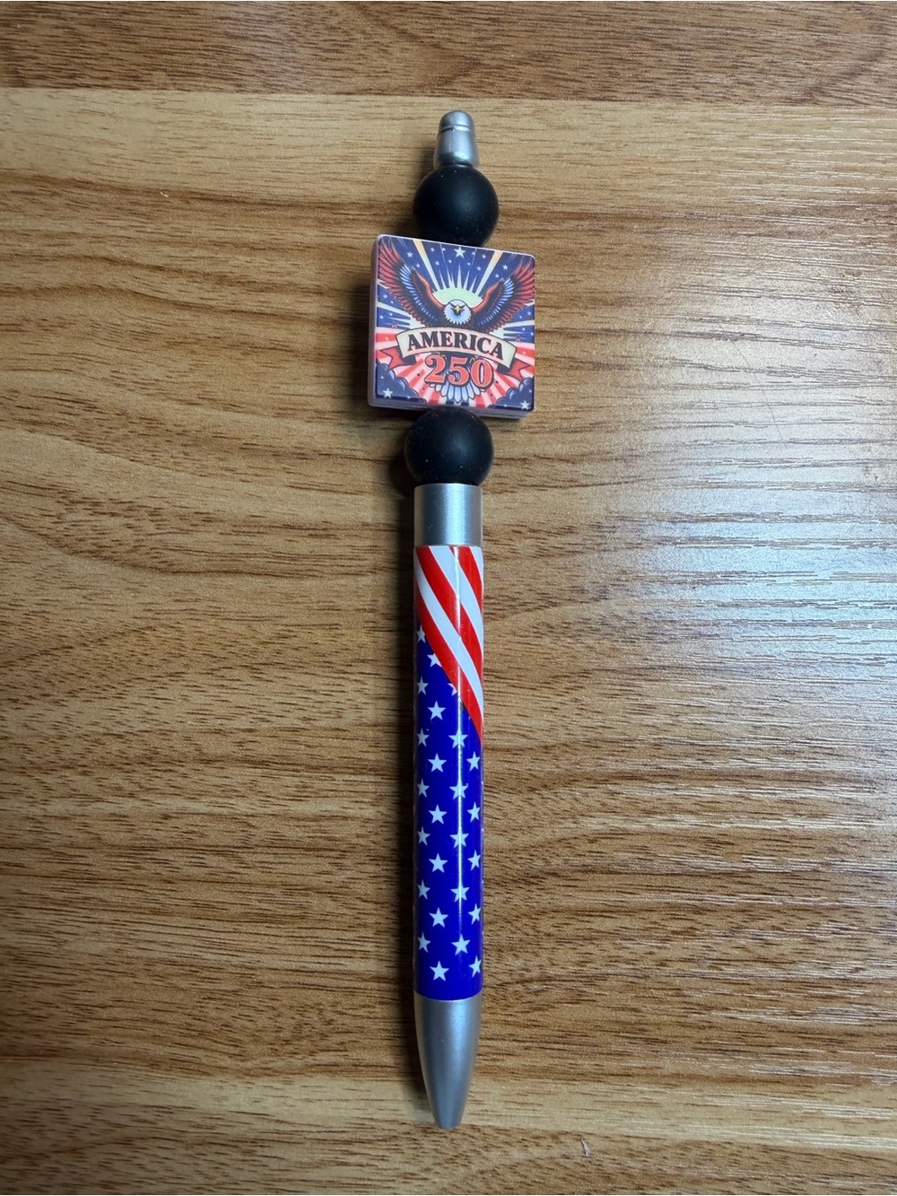 America 250 Patriotic Beaded Pen